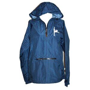 Holloway Jacket Adult Size Small S Rain Jacket Wind Breaker Gymnastics Blue NEW